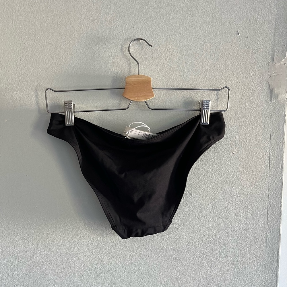 Black everlane bikini bottom
